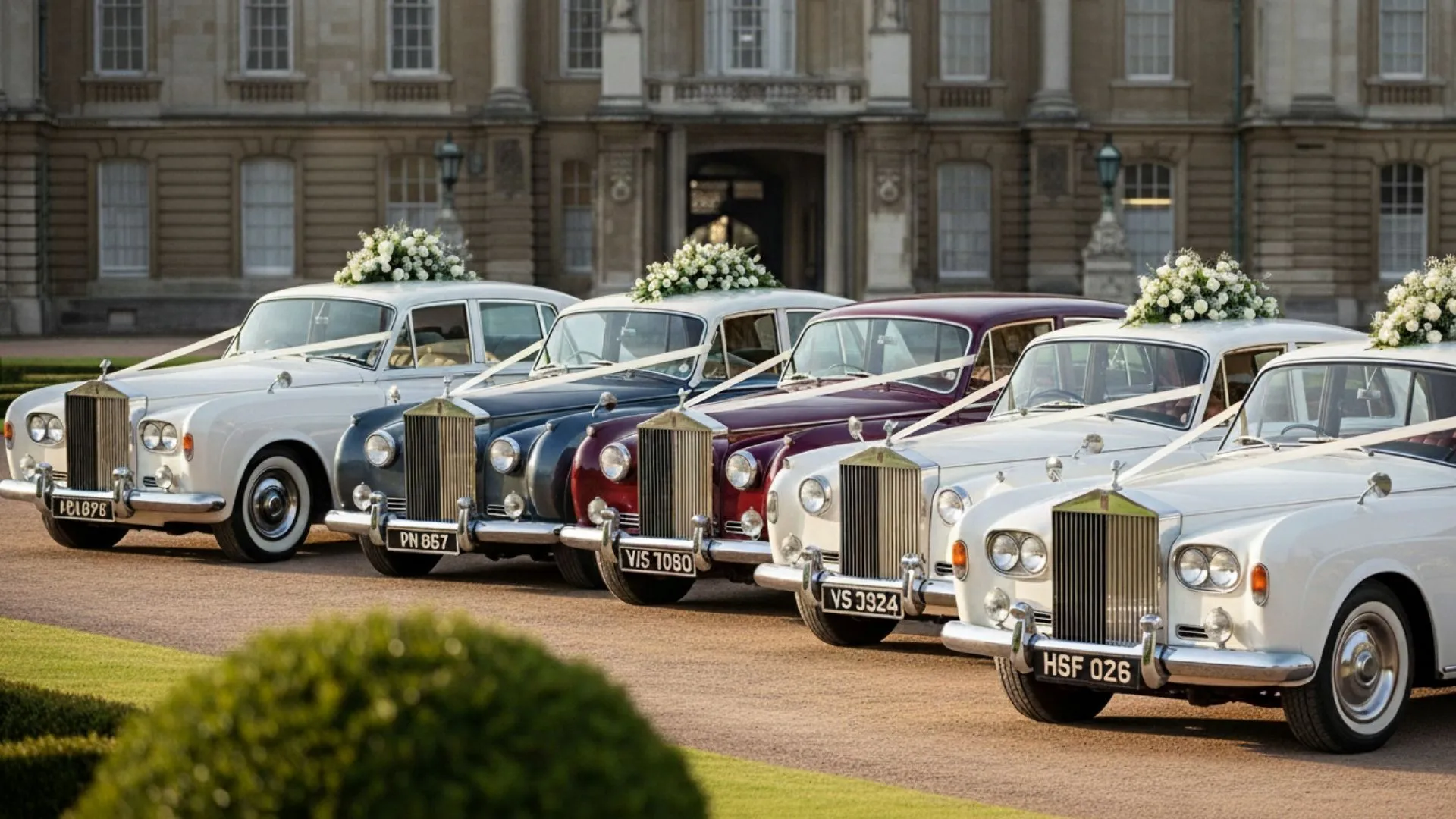 royal wedding cars